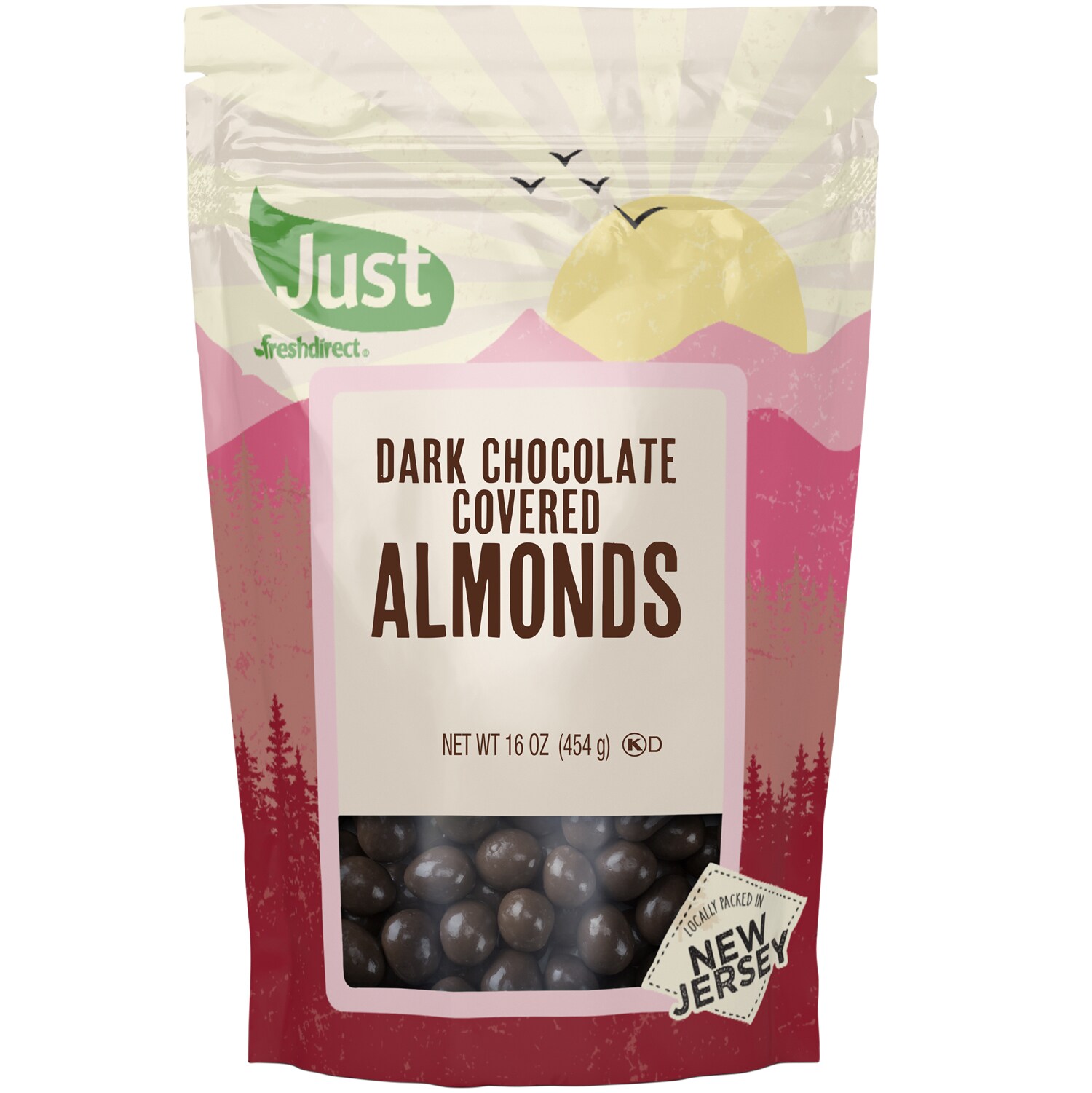 Just FreshDirect Dark Chocolate Covered Almonds