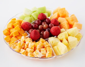 FreshDirect Fruit and Cheese Platter, Small