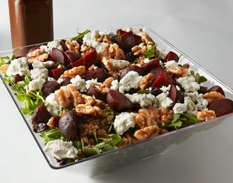 FreshDirect Arugula Salad with Beets and Goat Cheese, Small 