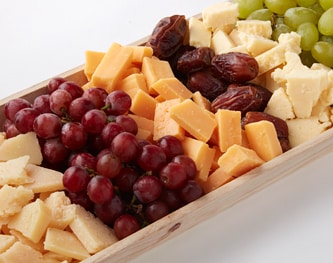 FreshDirect Fancy Fruit & Cheese Platter