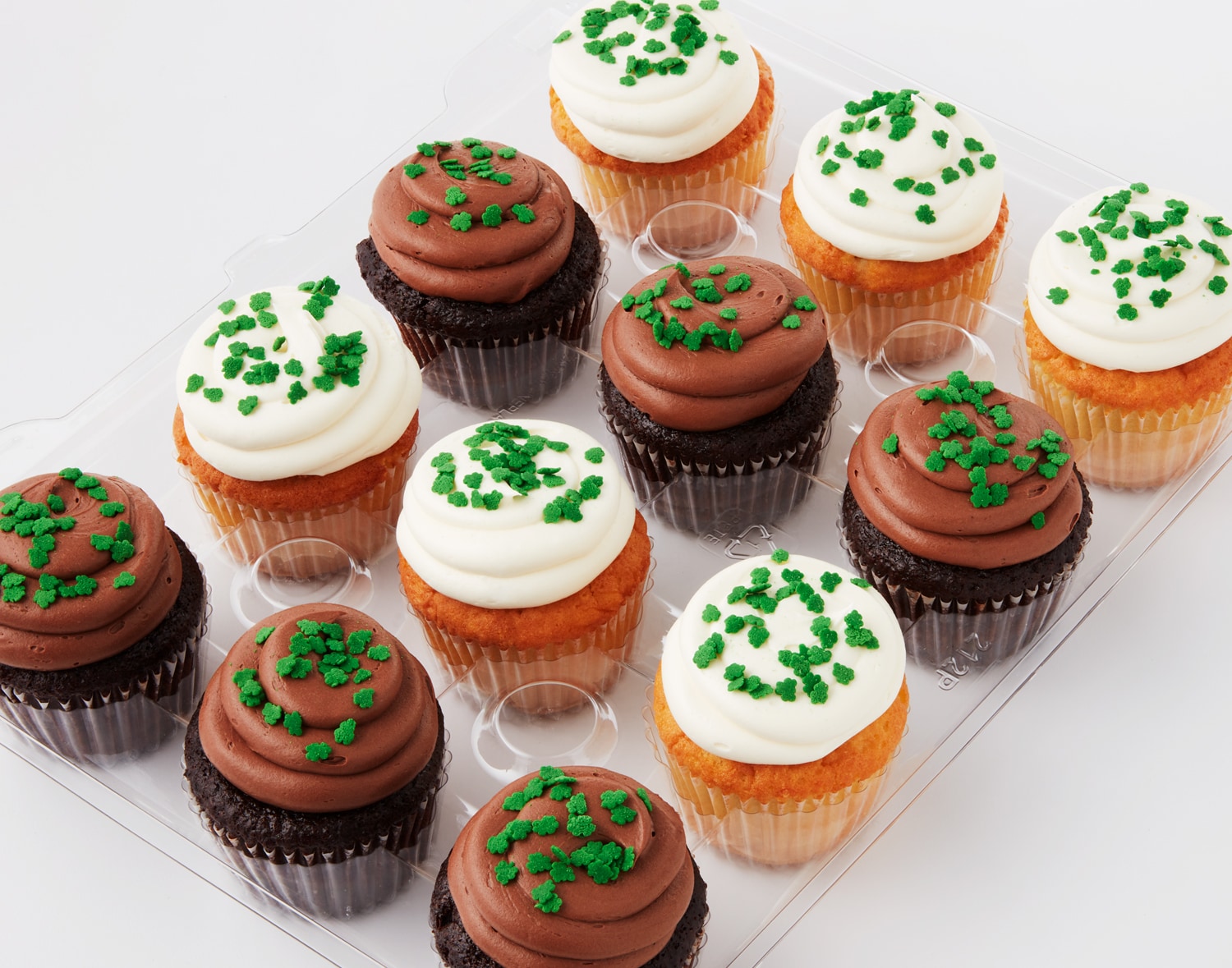 FreshDirect St. Patrick's Day Cupcake Platter