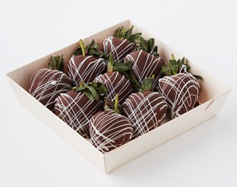 FreshDirect Dark Chocolate-Covered Strawberry Platter
