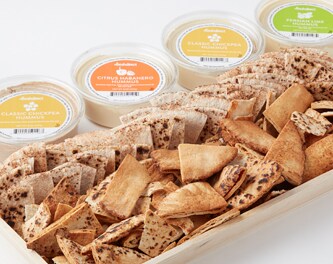 FreshDirect Artisanal Hummus and Pita Platter
