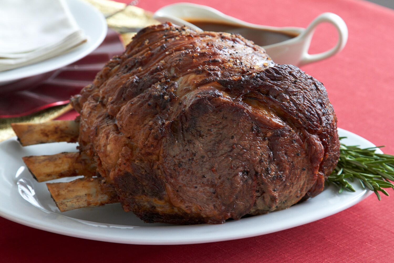 FreshDirect Standing Beef Rib Roast, Half (Serves 4-6, approx. 6lb)