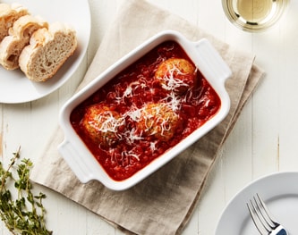 FreshDirect Turkey Meatballs with Tomato Sauce
