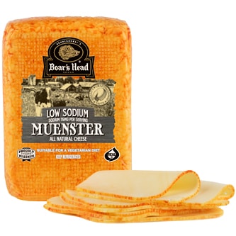 Boar's Head Lower Sodium Muenster, Sliced