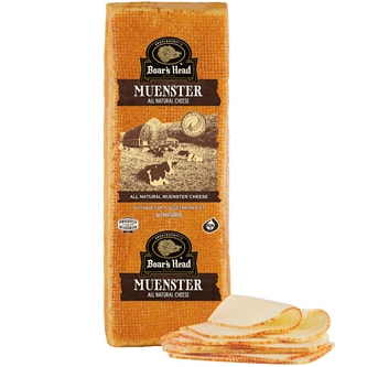 Boar's Head Muenster Cheese, Sliced