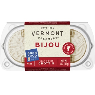 Vermont Creamery Bijou Aged Goat Cheese "Crottin"