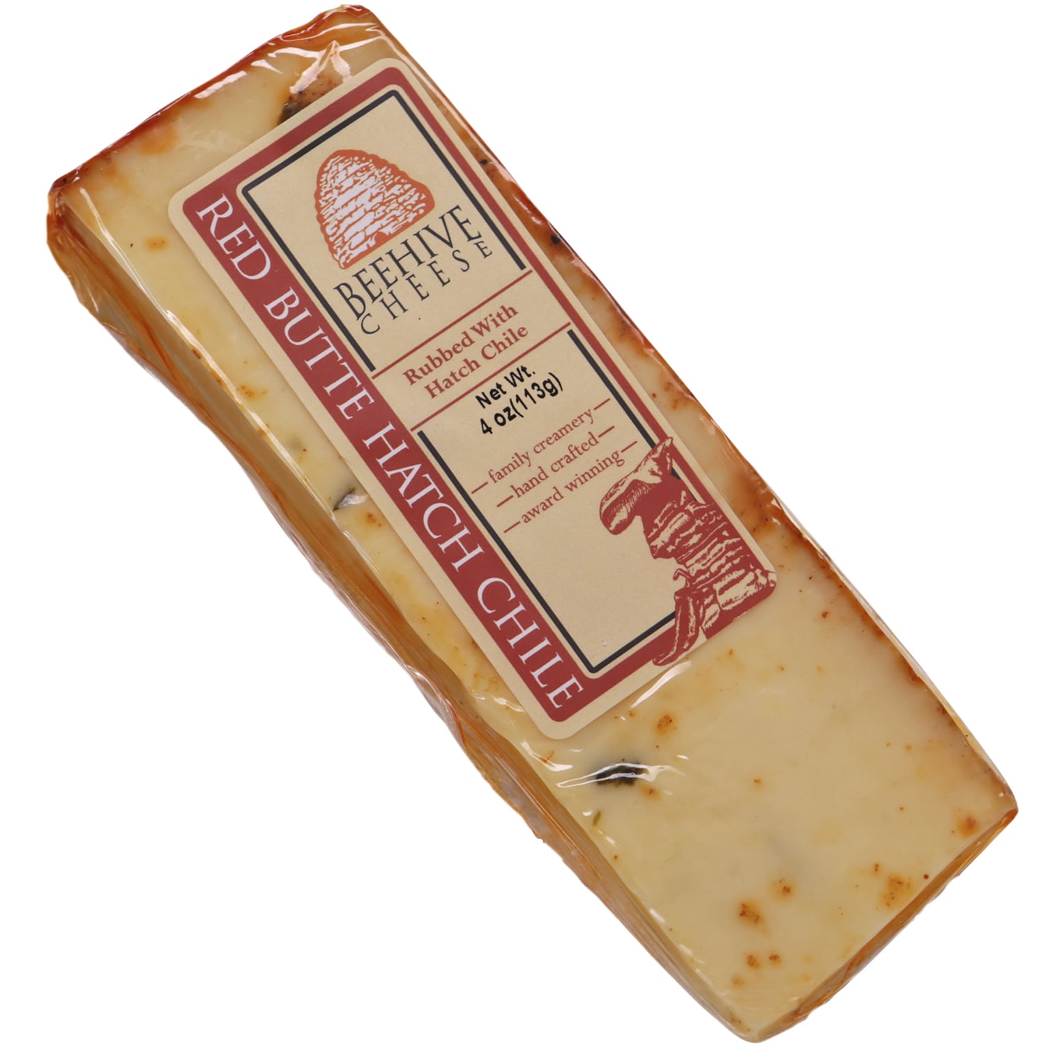Beehive Cheese Red Butte Hatch Chile Cheese Rubbed with Hatch Chile
