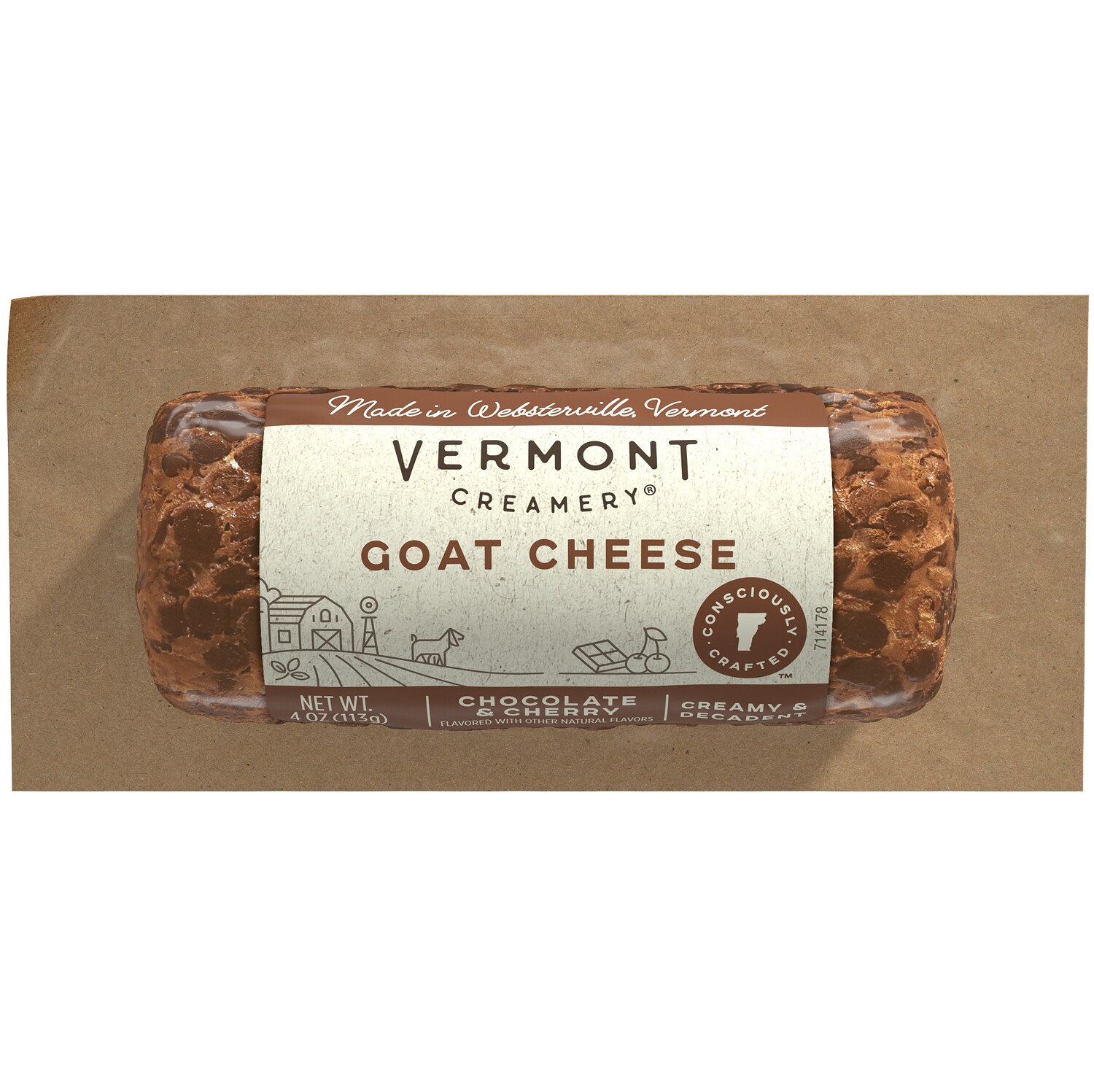 Vermont Creamery Fresh Goat Cheese, Chocolate & Cherry