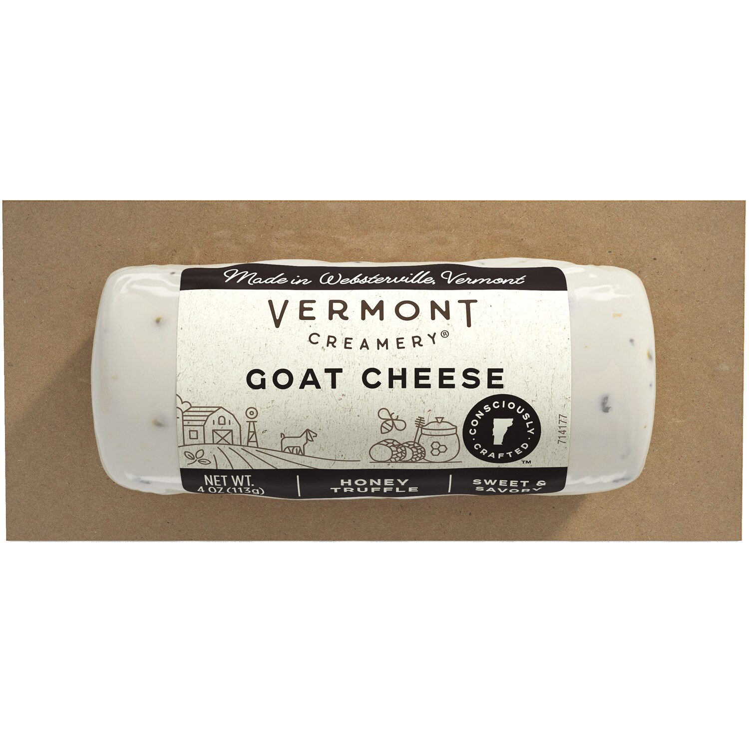 Vermont Creamery Goat Cheese, Honey Truffle FreshDirect