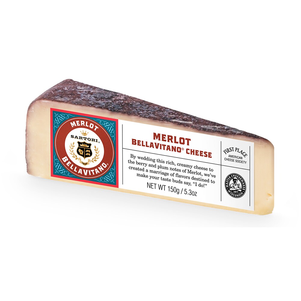 Sartori BellaVitano Cheese, Merlot