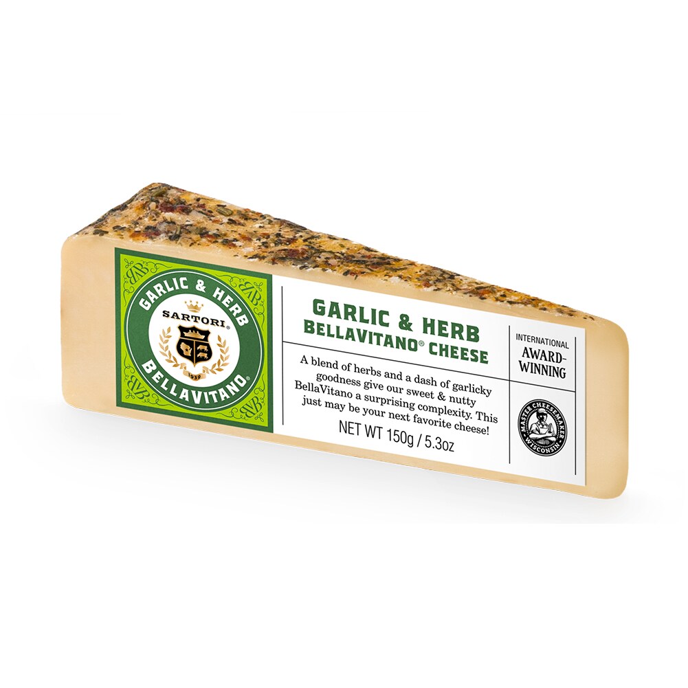 Sartori BellaVitano Cheese, Garlic & Herb