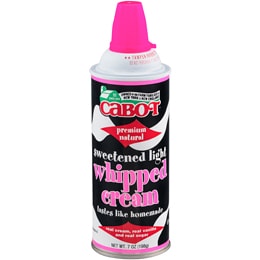 Cabot Whipped Cream