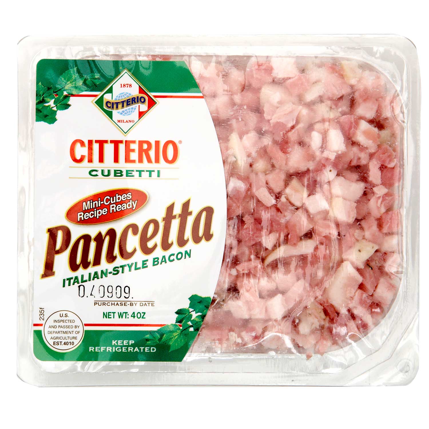 Order Citterio Cubetti Pancetta Fast Delivery