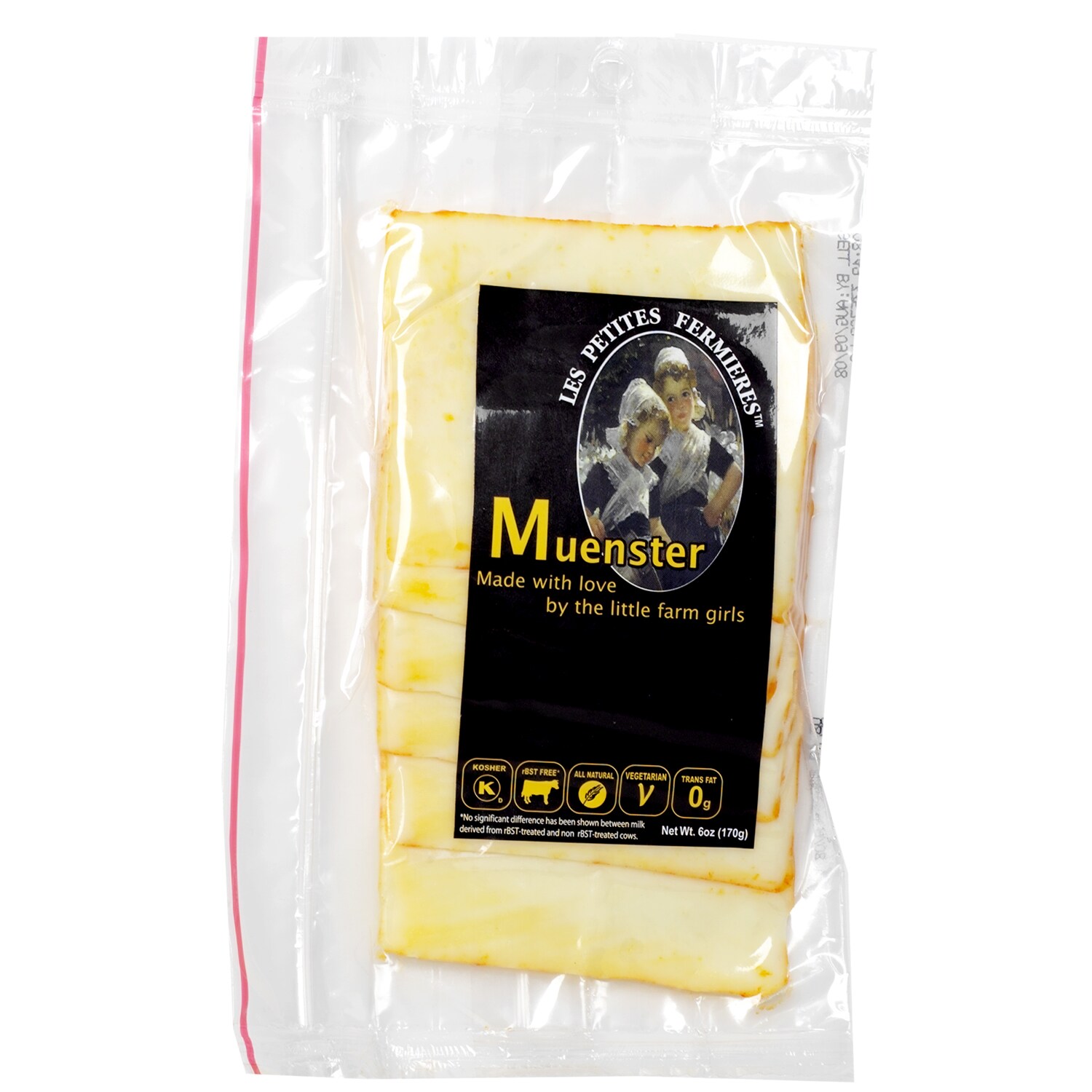 Les Petites Fermieres Sliced Muenster Cheese