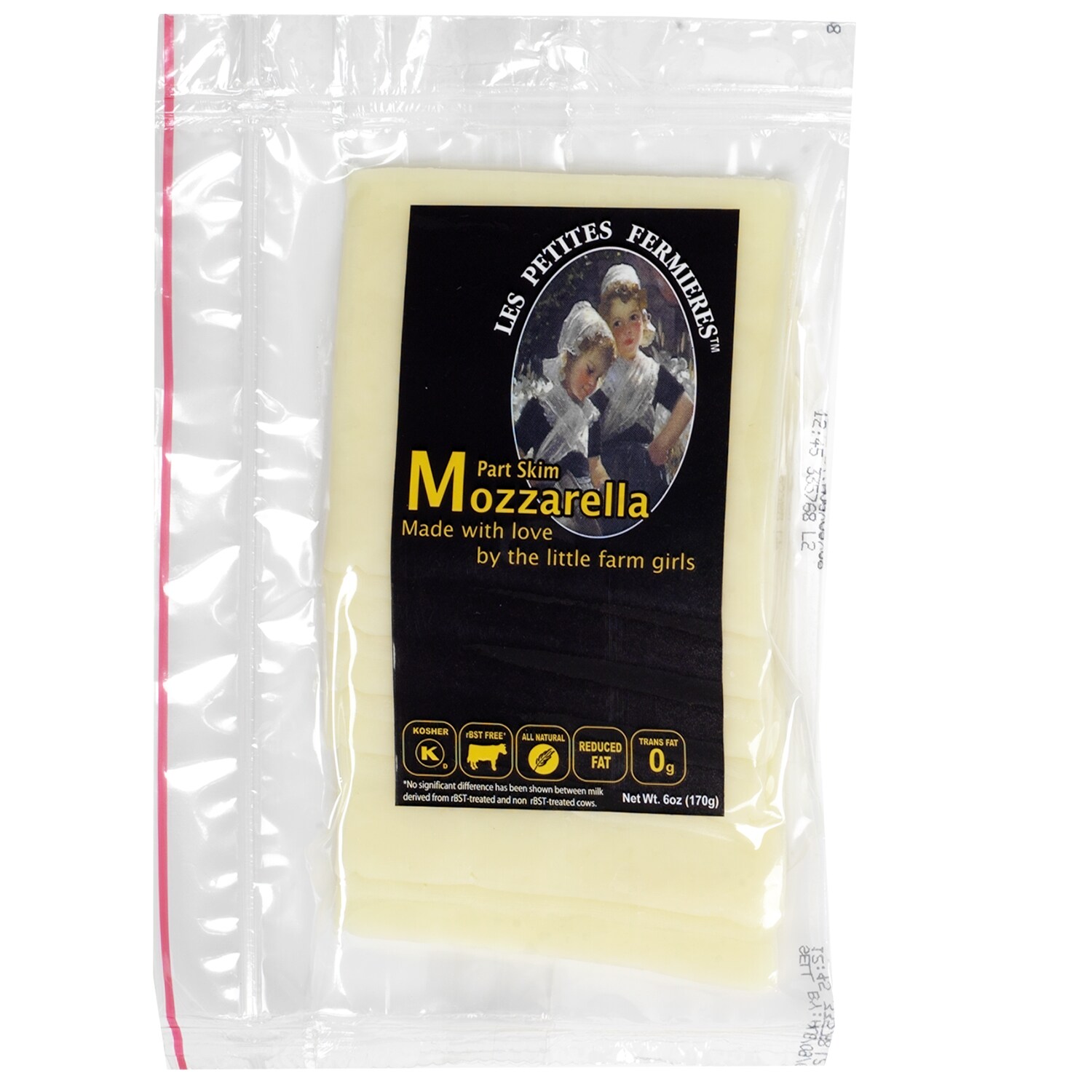 Les Petites Fermieres Sliced Mozzarella Cheese