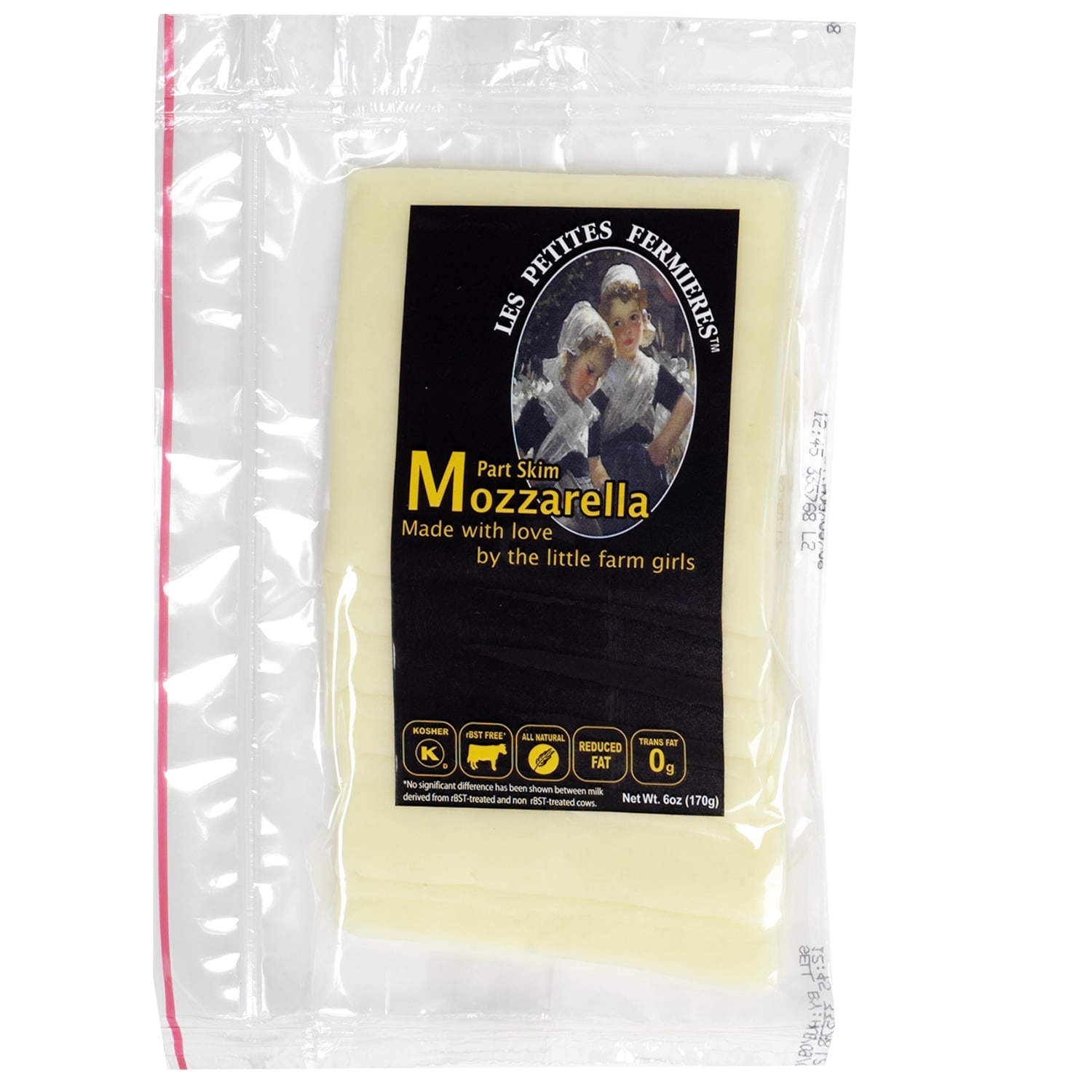 Les Petites Fermieres Sliced Mozzarella Cheese