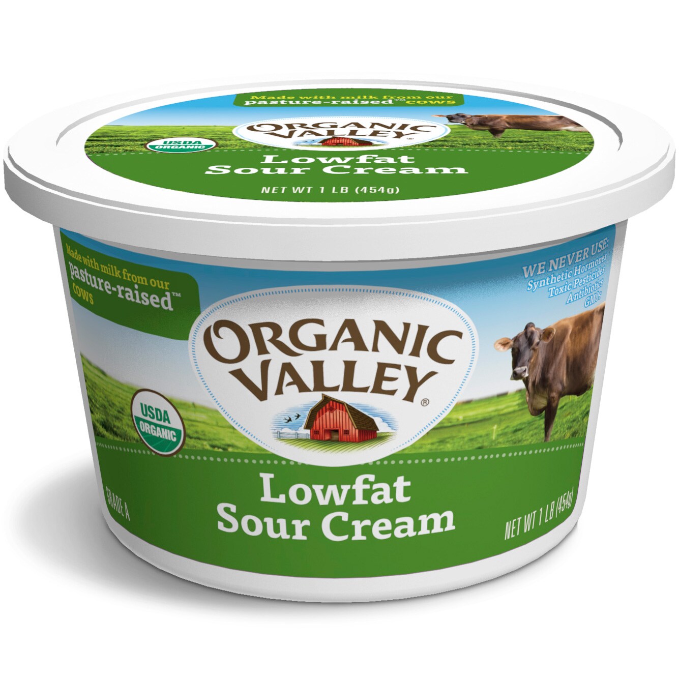 Organic Valley Low-Fat Sour Cream
