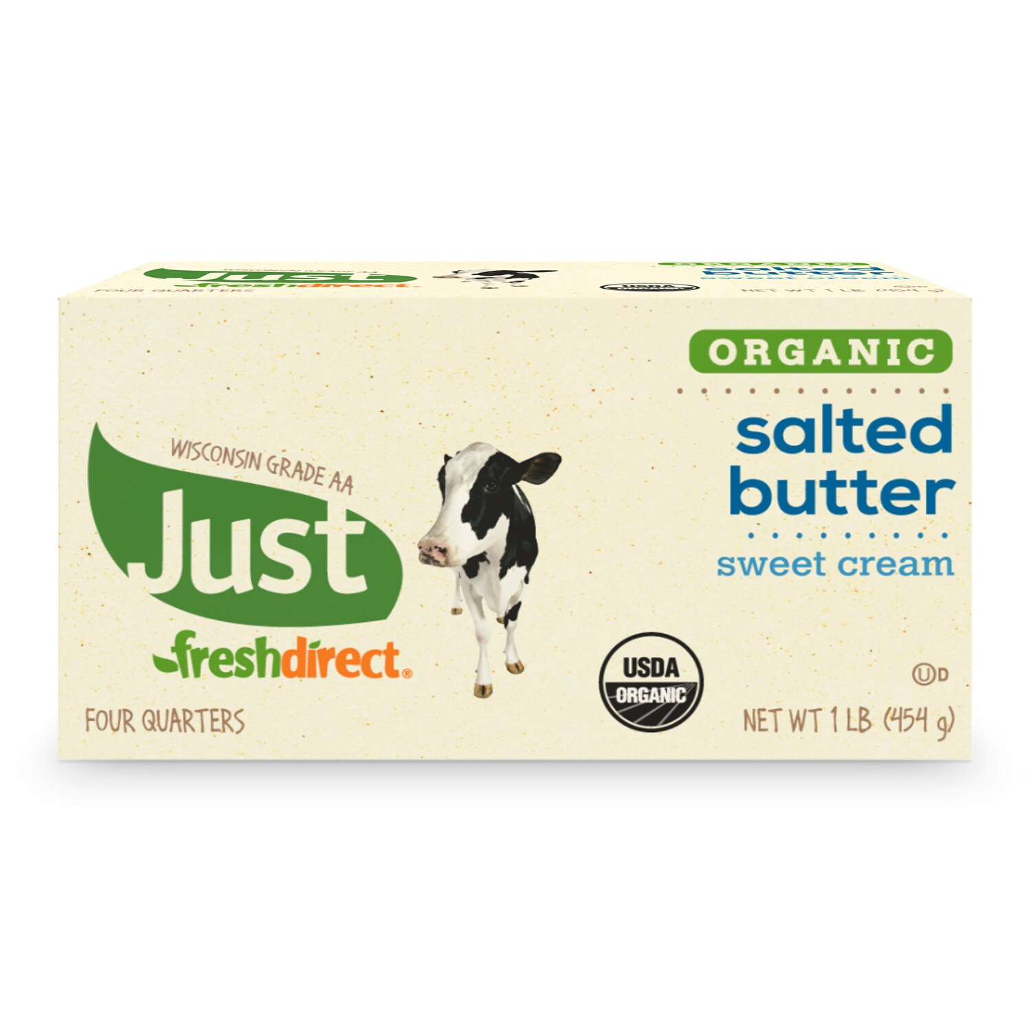 Just FreshDirect Organic Salted Butter