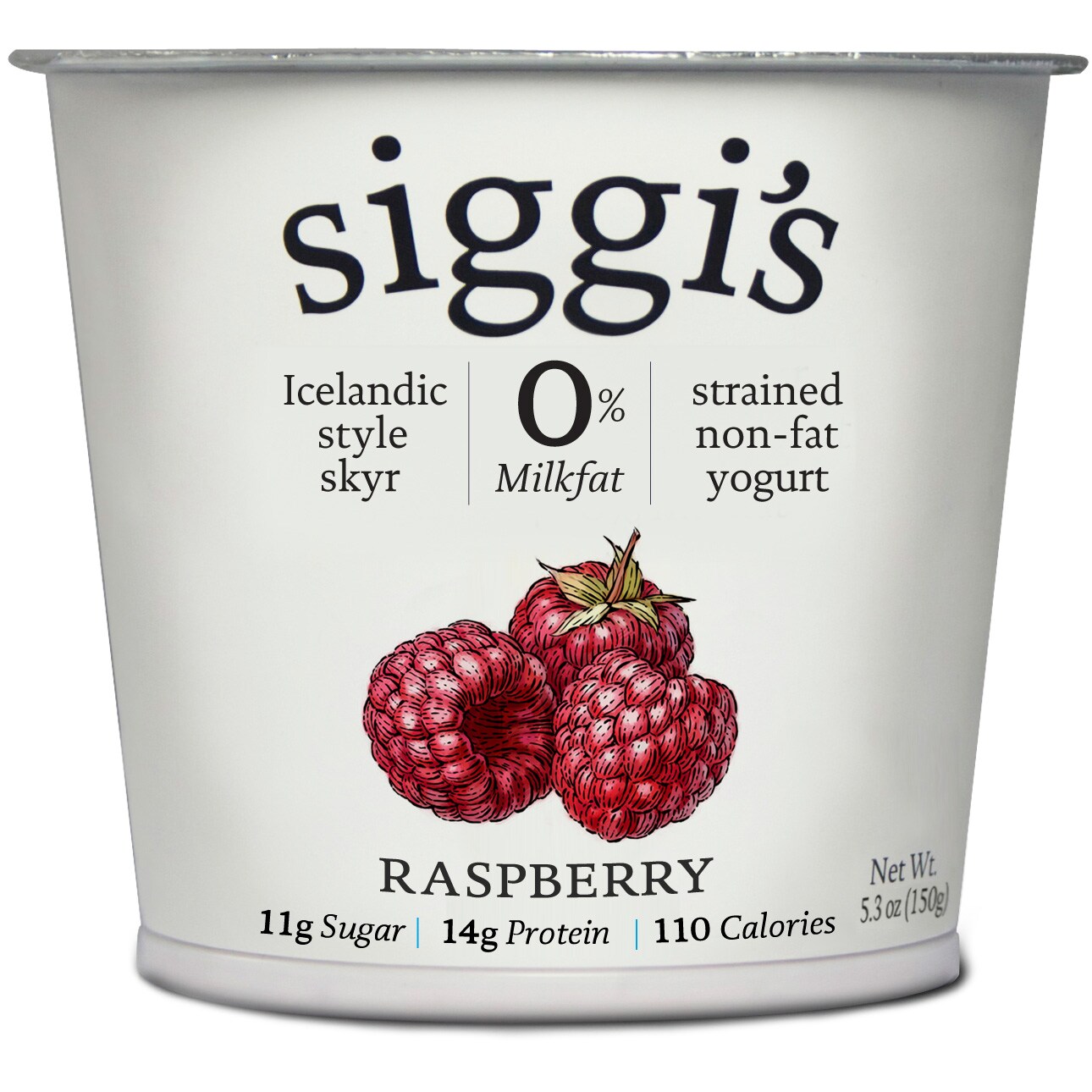 Order Siggi's Skyr IcelandicStyle Strained NonFat Yogurt, Raspberry
