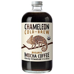 Chameleon Cold-Brew Organic Coffee Concentrate, Mocha, Glass Bottle