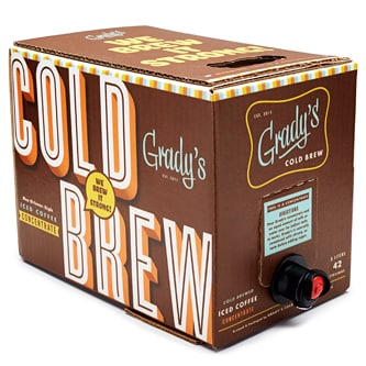 Grady's All Natural Cold Brew Coffee Concentrate, Carton