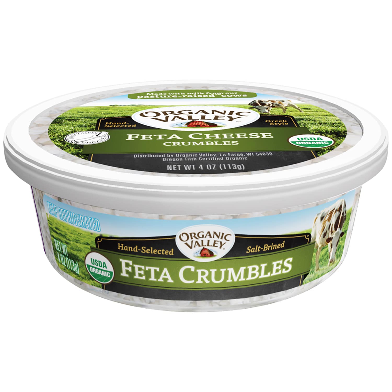 Organic Valley Feta Cheese Crumbles