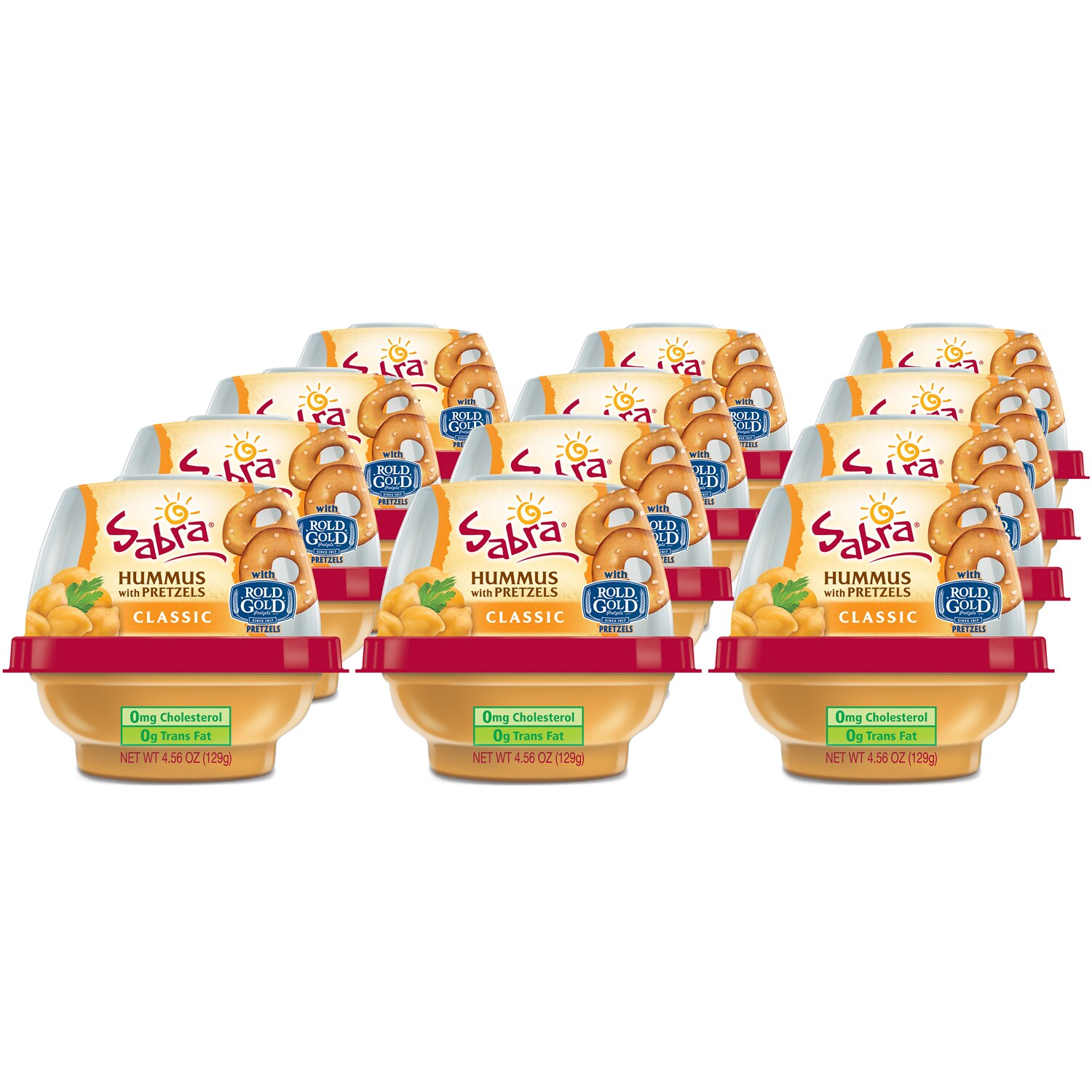 Order Sabra To Go Hummus, Classic and Pretzel Chips, Case Fast Delivery
