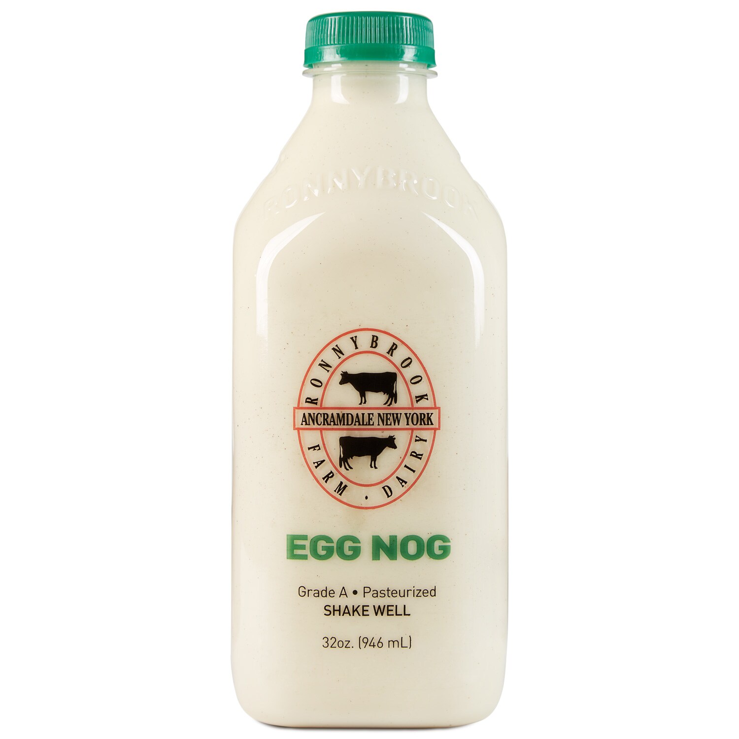 Ronnybrook Egg Nog, Plastic Bottle