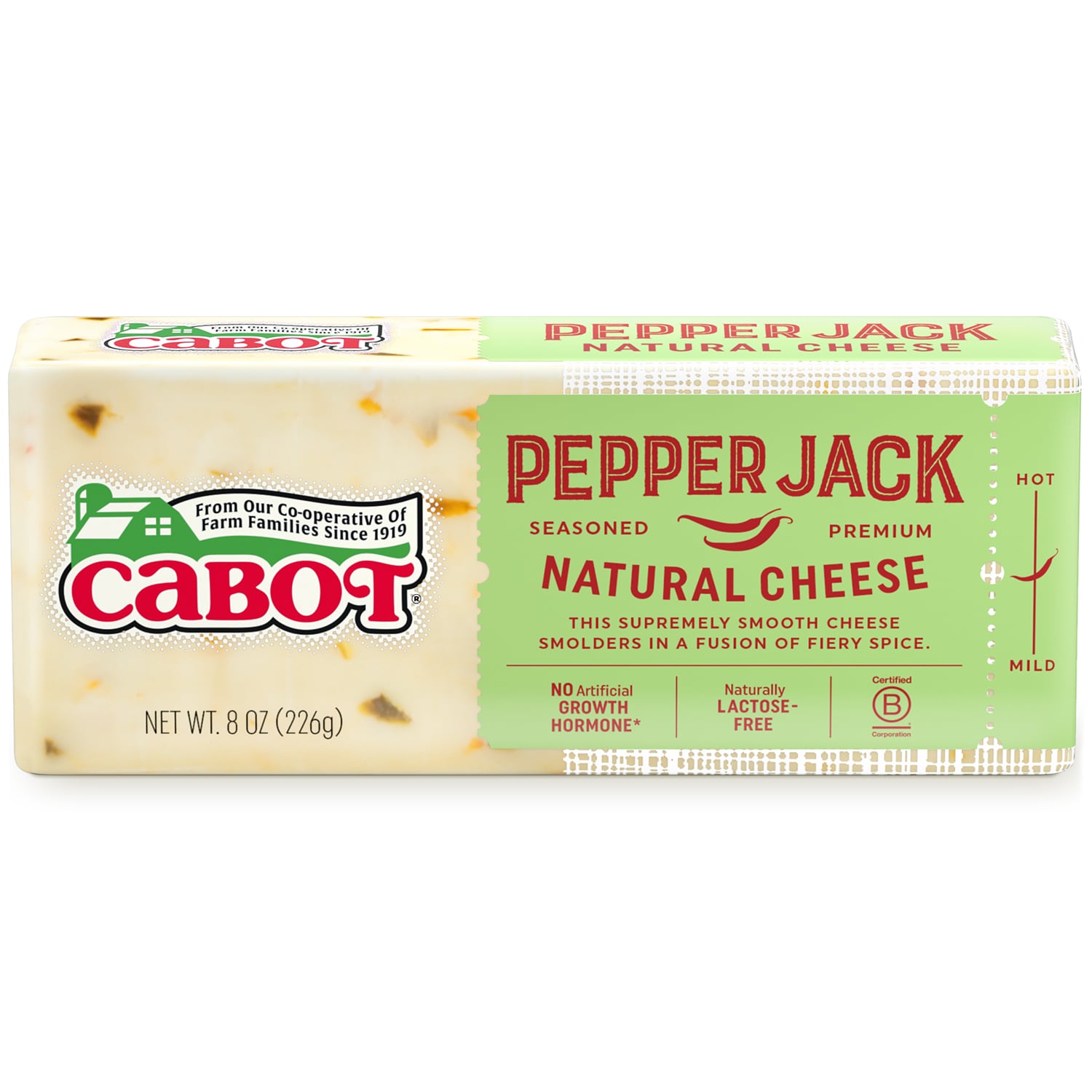 Cabot Pepper Jack Cheese Bar