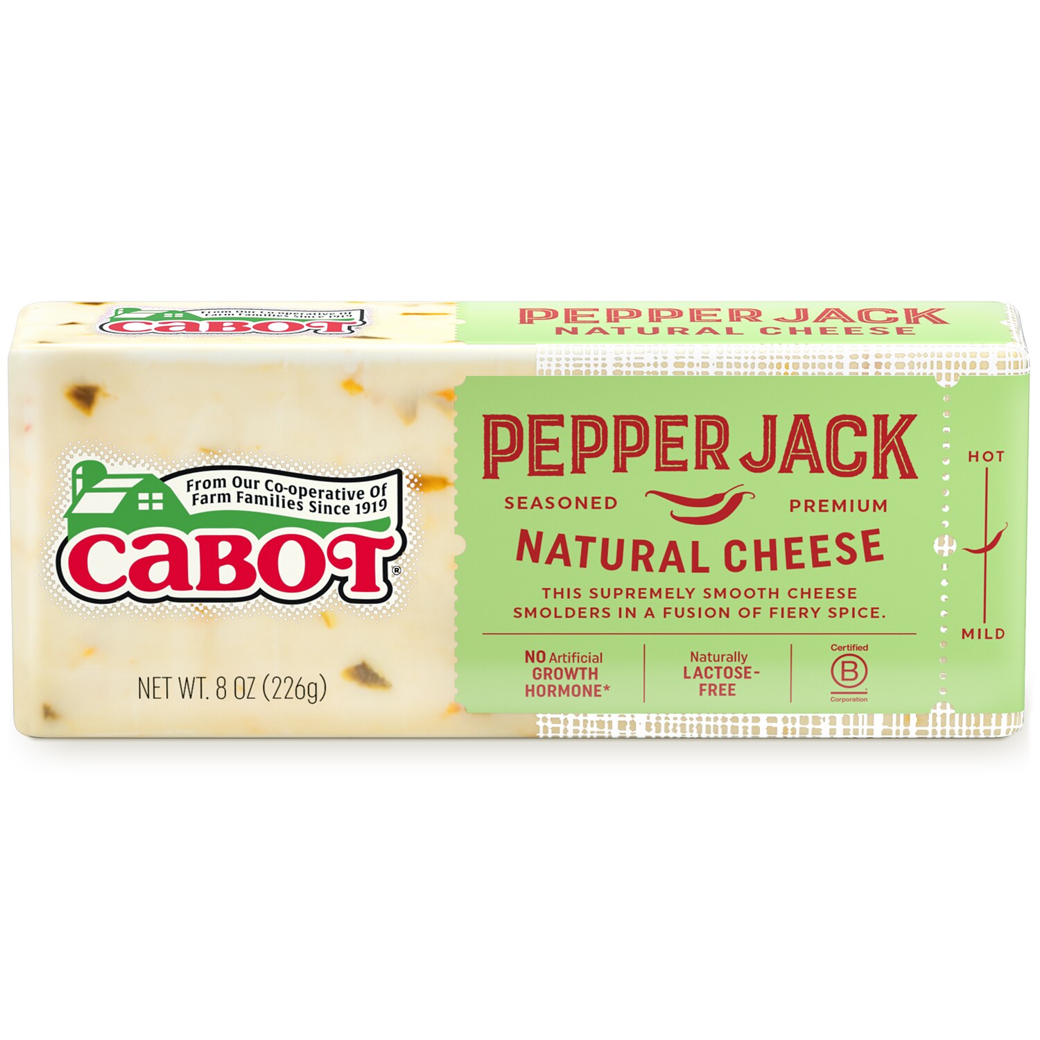Cabot Pepper Jack Cheese Bar