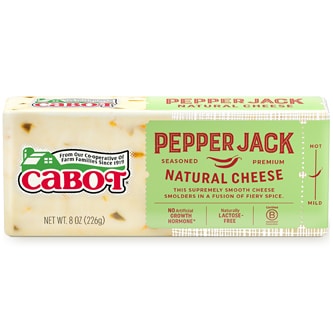 Cabot Pepper Jack Cheese Bar
