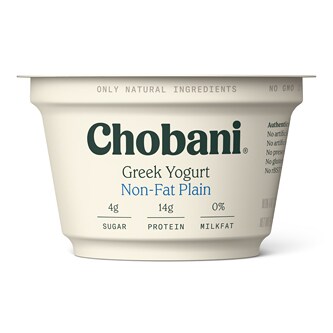 Chobani Non-Fat Greek Yogurt, Plain