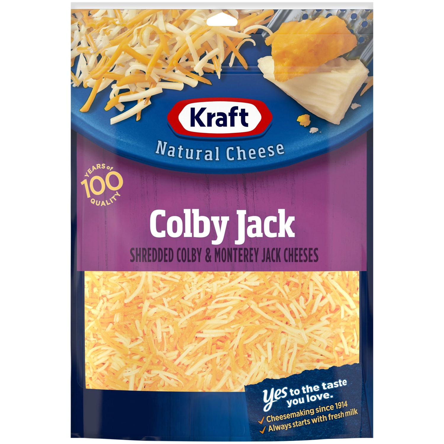 Kraft Natural Shredded Colby Jack Cheese