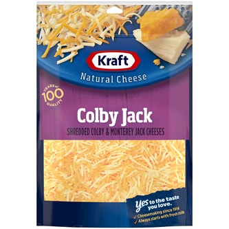 Kraft Natural Shredded Colby Jack Cheese