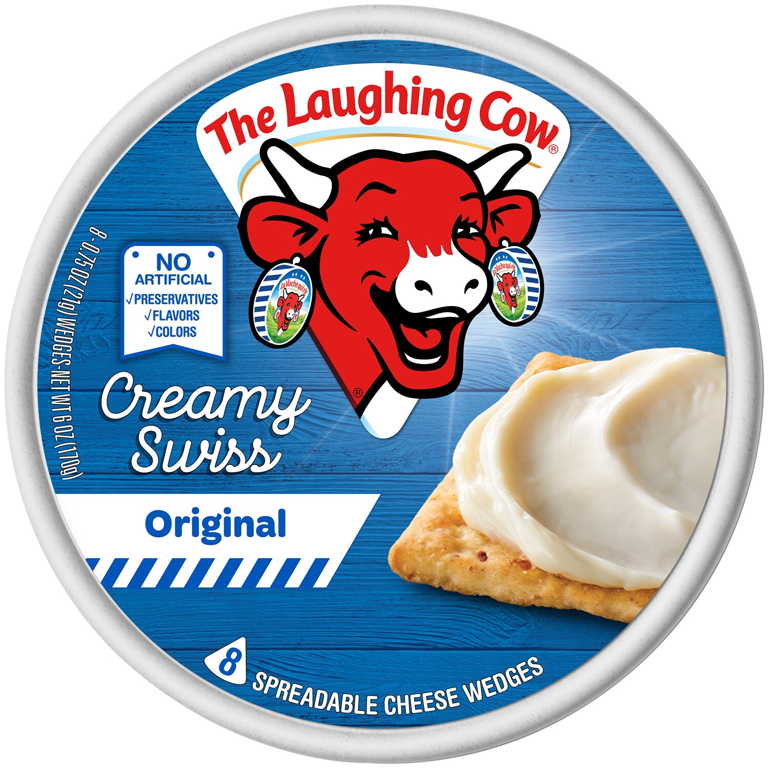 Order The Laughing Cow Creamy Swiss Cheese Spread, Original Fast Delivery