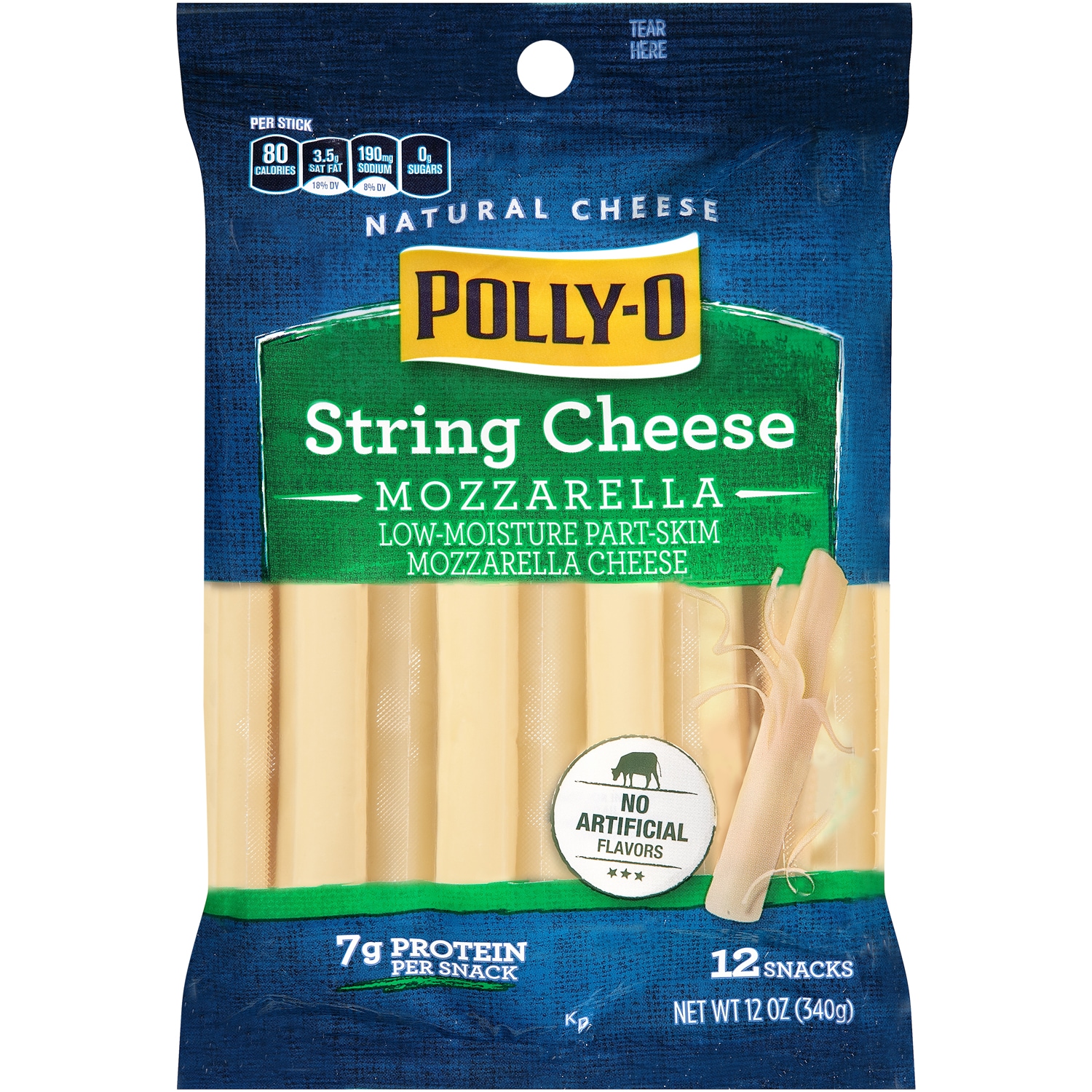 Order PollyO Mozzarella String Cheese Fast Delivery