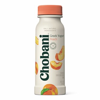 Chobani Low-Fat Greek Yogurt Drink, Peach