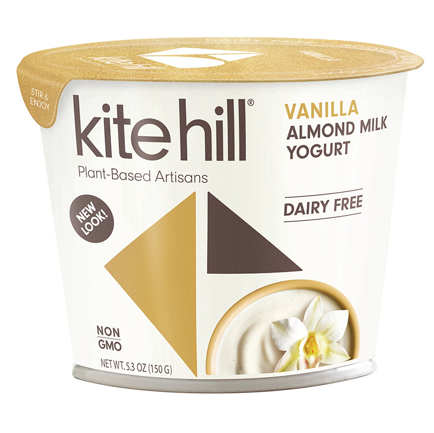Kite Hill Artisan Almond Milk Yogurt, Vanilla
