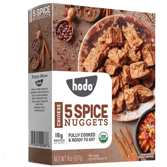 Hodo Foods Organic Tofu Nuggets, Chinese 5 Spice