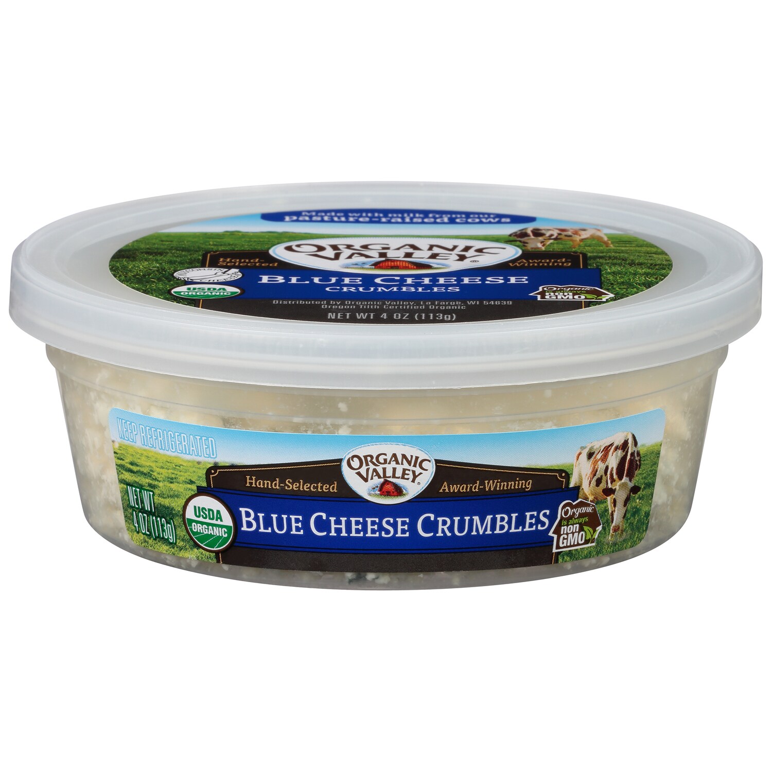 Organic Valley Blue Cheese Crumbles