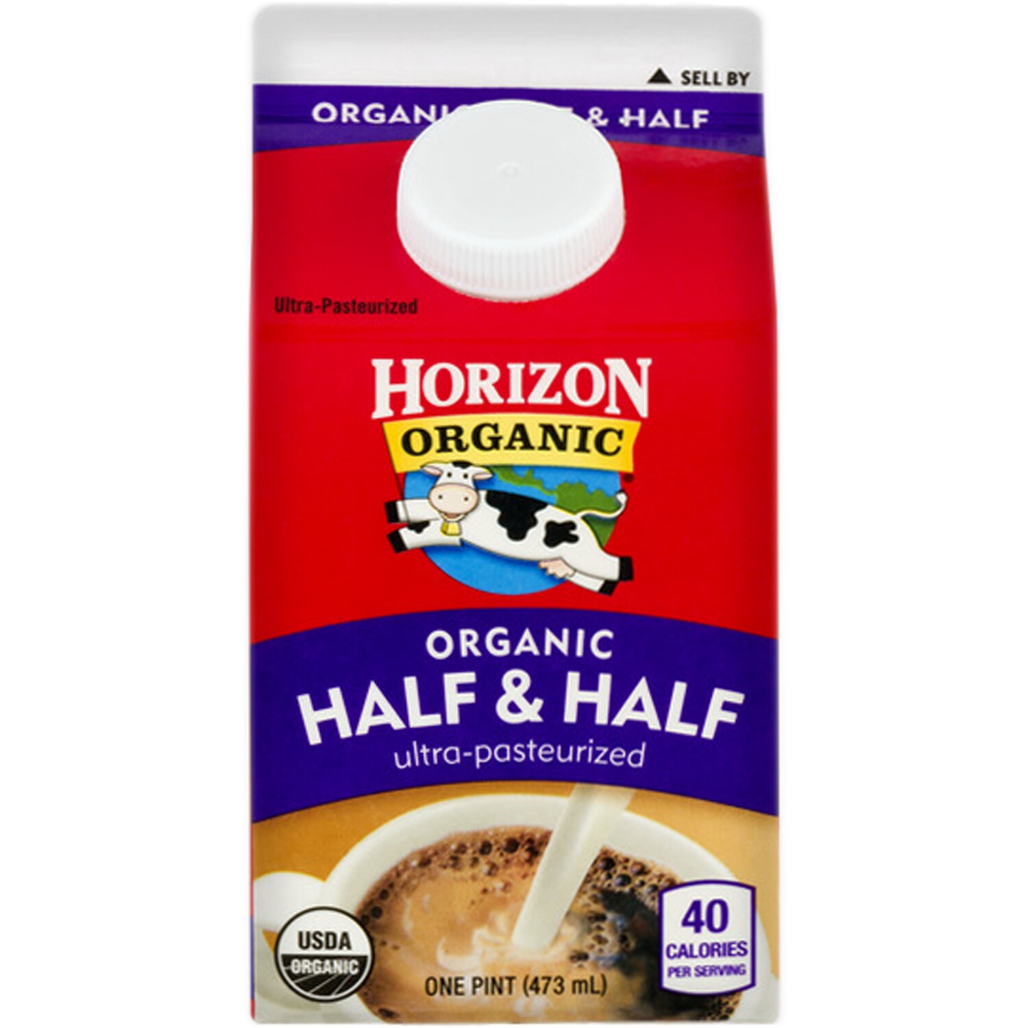 Horizon Organic Half & Half, Ultra-Pasteurized 