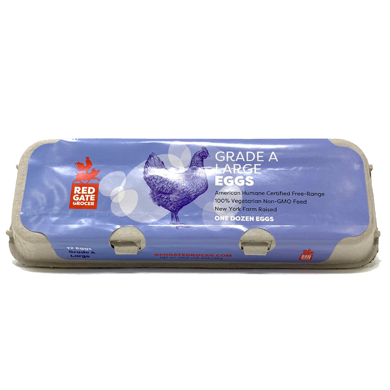 Red Gate Grocer Free-Range Grade A Large Eggs