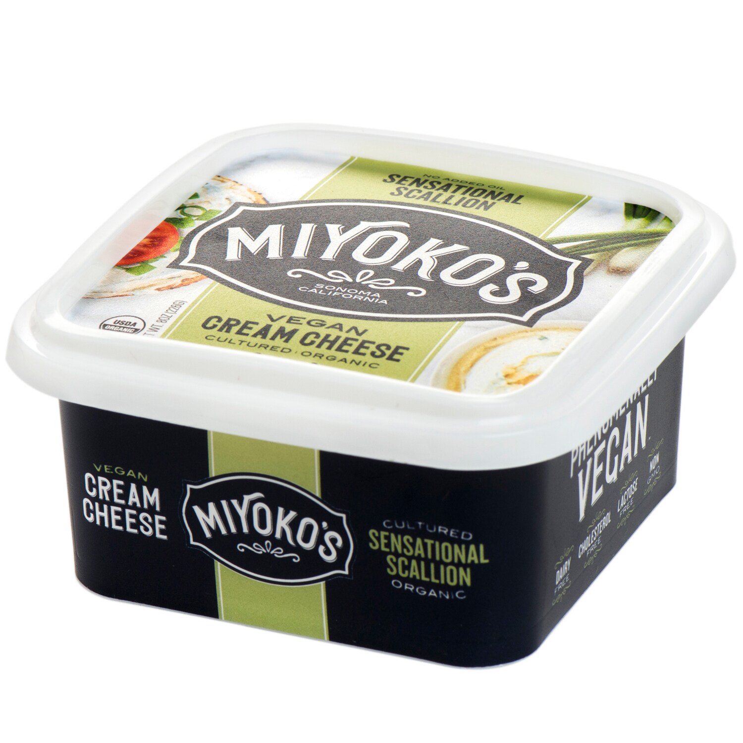 Miyoko's Vegan Cream Cheese, Sensational Scallion