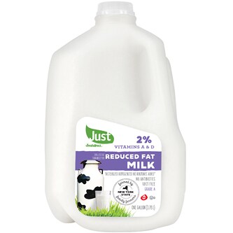Just FreshDirect 2% Reduced Fat Milk, Plastic Bottle