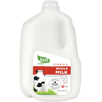 Just FreshDirect Whole Milk, Plastic Bottle