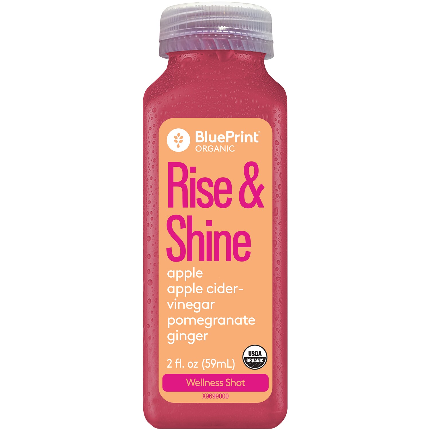 BluePrint Organic Wellness Shot, Rise & Shine, Plastic Bottle