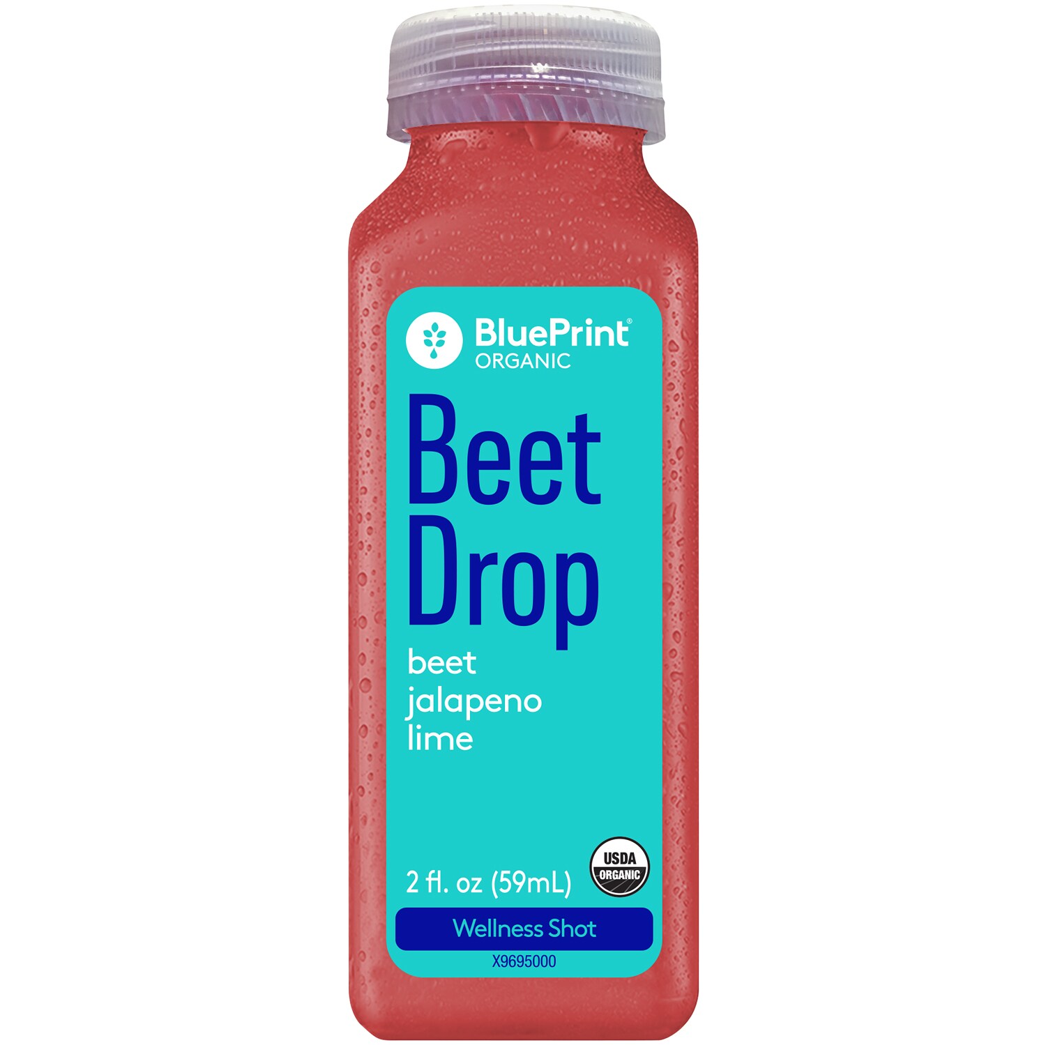 BluePrint Organic Wellness Shot, Beet Drop, Plastic Bottle