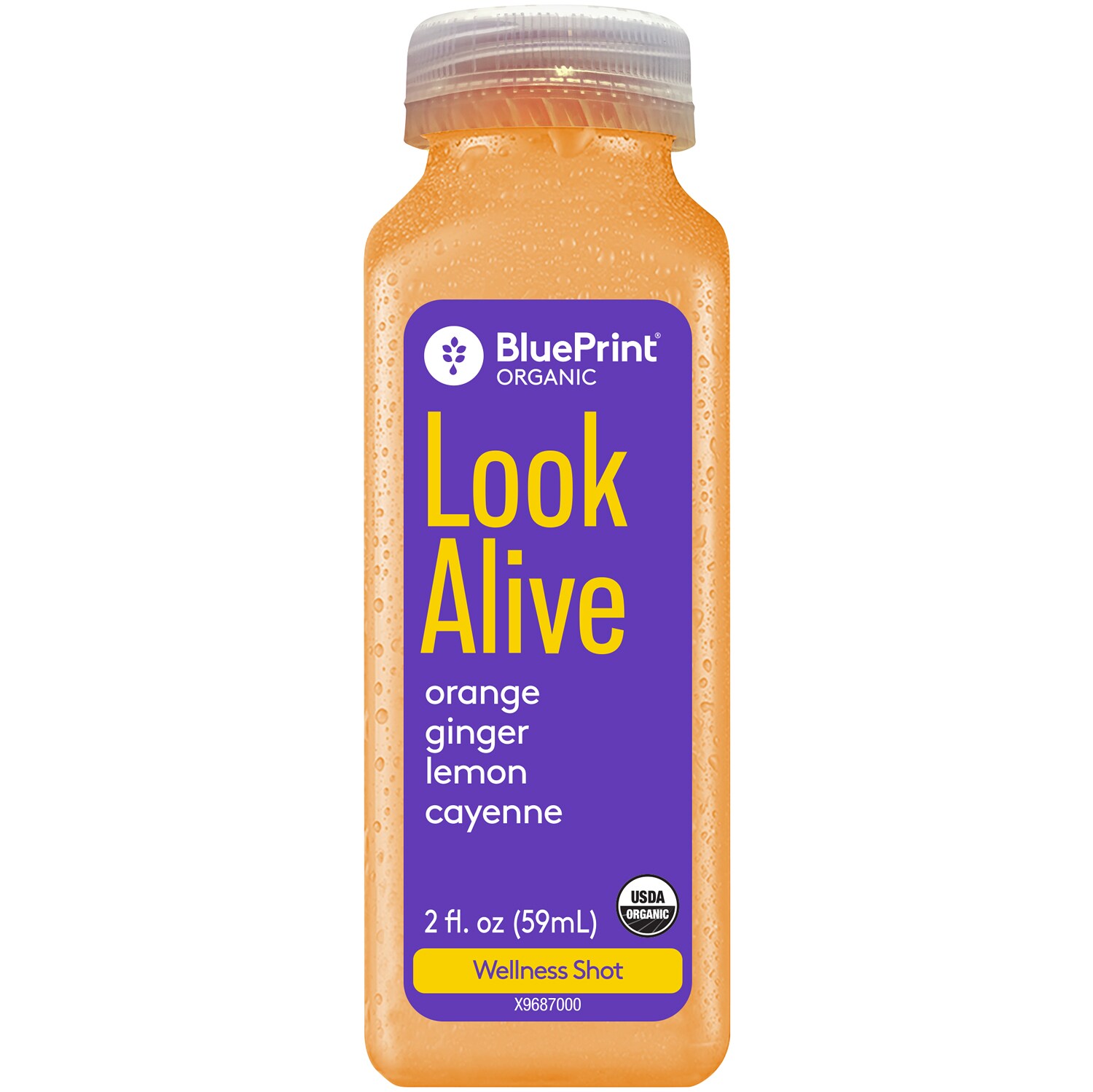 BluePrint Organic Wellness Shot, Look Alive, Plastic Bottle